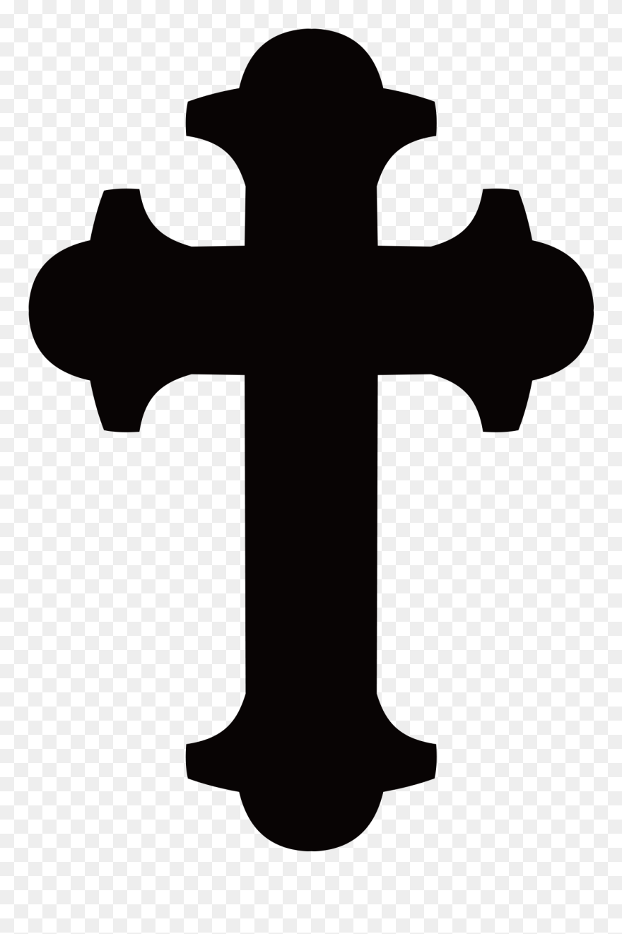 Christian Cross Vector Graphics Clip Art Symbol - Rip Cross Vector - Png Download