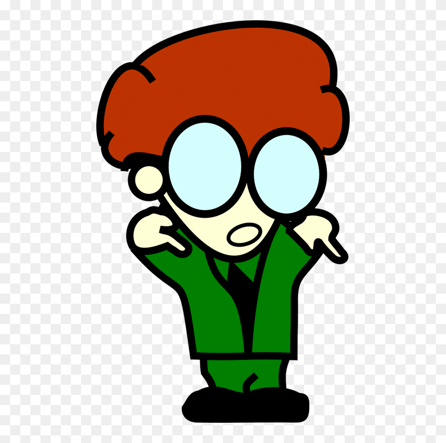 Nerd Cartoon Geek - Geek Cartoon Png Clipart