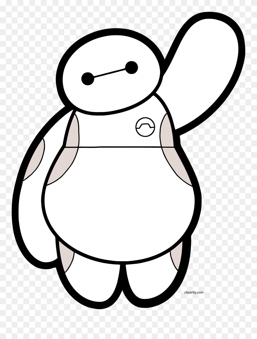 Baymax Hello Png Clipart - Baymax Clip Art Transparent Png