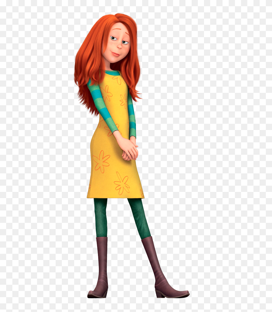 Girl From The Lorax Clipart