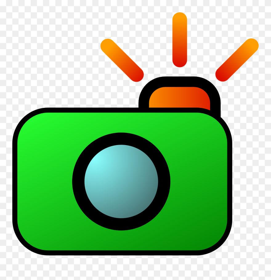 Photography Clipart Free - Animated Camera Clip Art - Png Download