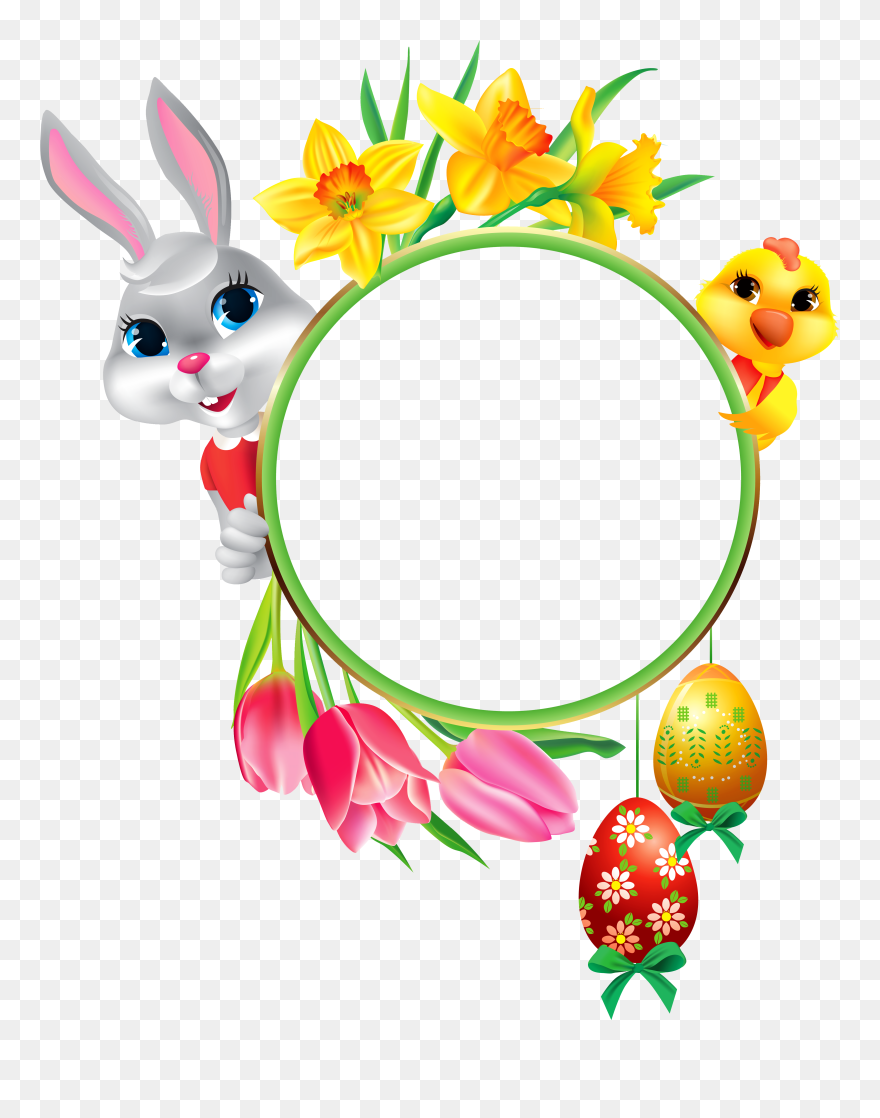 Transparent Easter Png Images - Easter Frame Clip Art