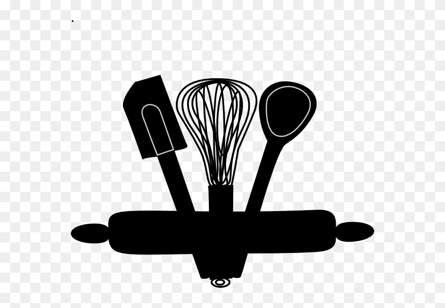 Bakery Clipart - Baking Clipart Black And White - Png Download