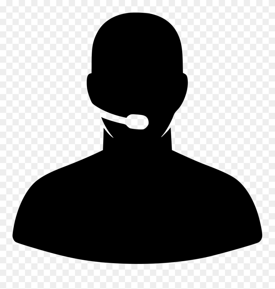 Call Center Help Reception - Male Avatar Icon Png Clipart