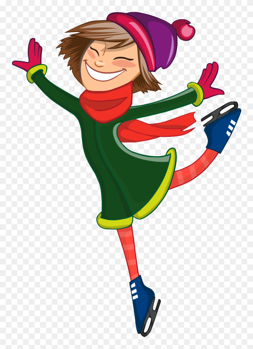 Ice Skate Clipart - Png Download