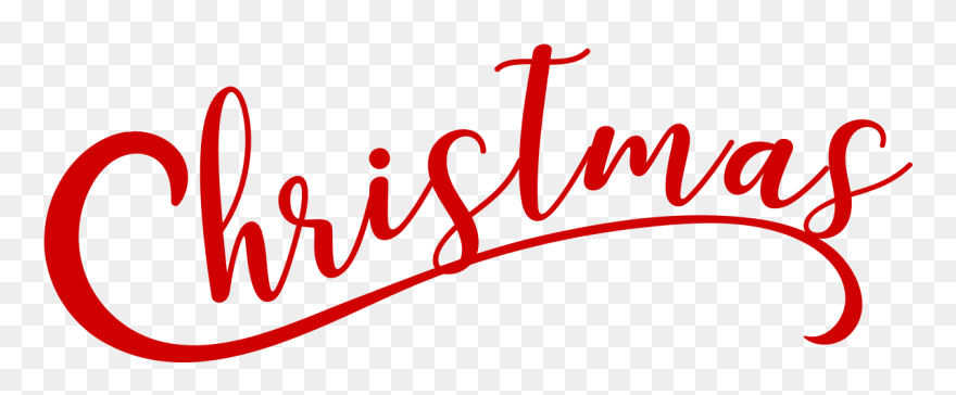 Christmas - Calligraphy Clipart