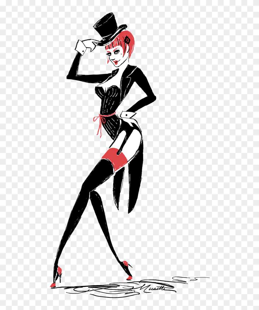 Burlesque Clipart - Png Download
