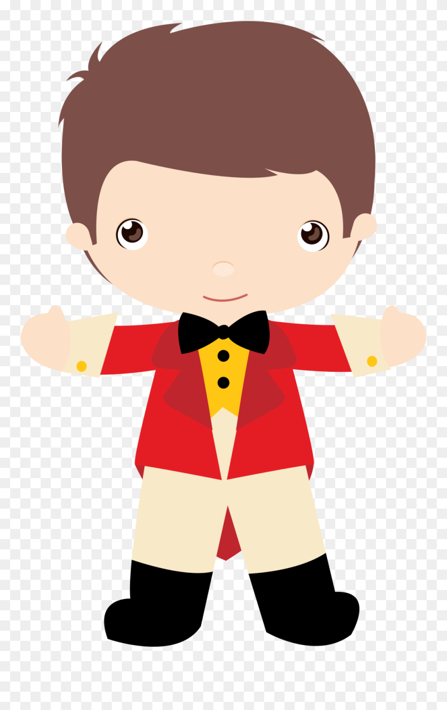 Ringmaster Clip Art Circus Image Clown - Clipart Circus Ringmaster - Png Download