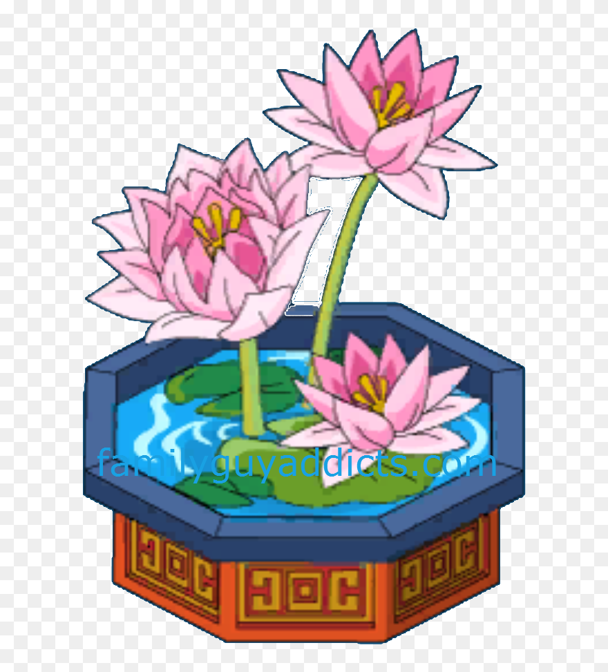 Lotus Blossom On Steroids - Sacred Lotus Clipart