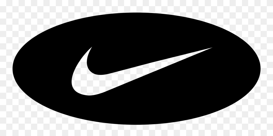 Nike Swoosh Logo Shoe Converse - Transparent Png Nike Logos Clipart
