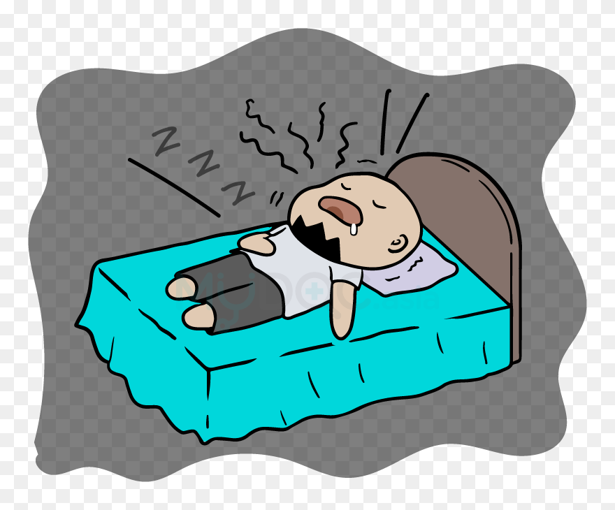 Snoring Cause Bad Breath - Clipart Snore - Png Download