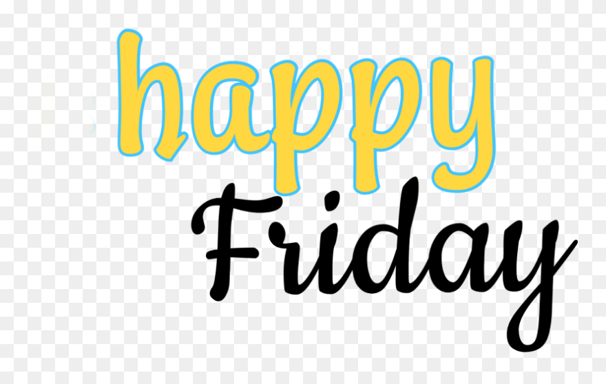 Happy Friday - Calligraphy Clipart
