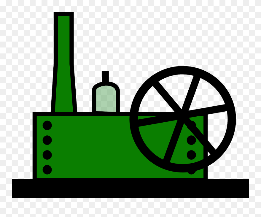 Factory Plant Machine Free Photo - Factory Machinery Clipart - Png Download