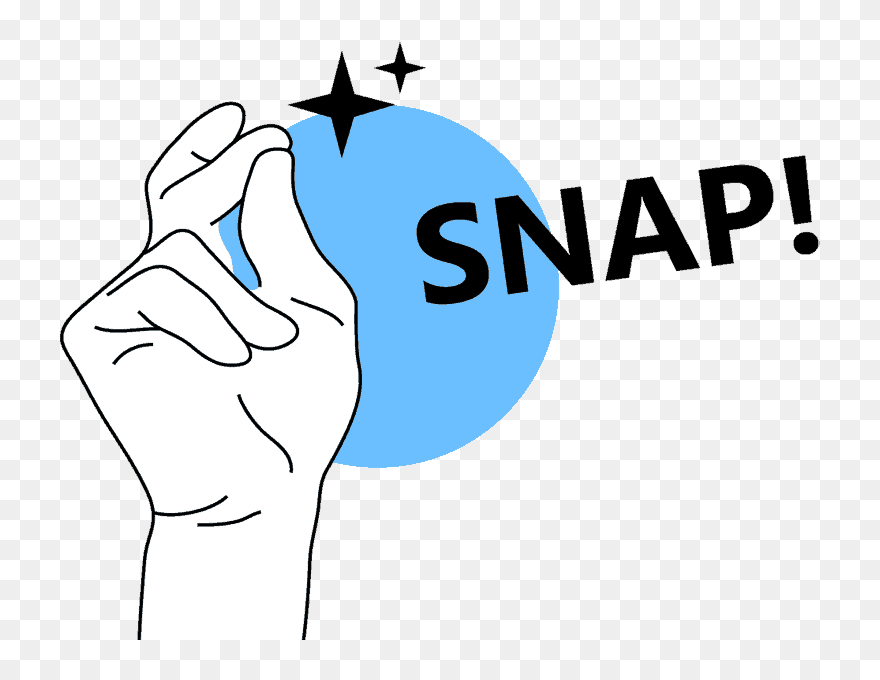 Finger Snap Clip Art - Png Download