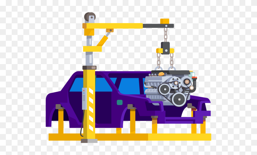 Vector Sửa Chữa Ô Tô Clipart