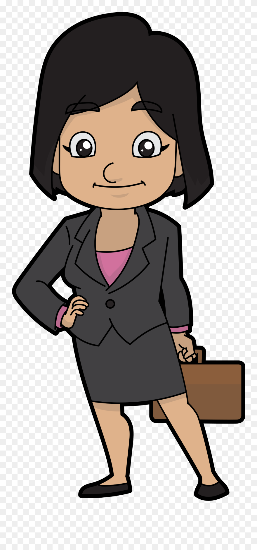 Woman Clipart Transparent Background - Png Download
