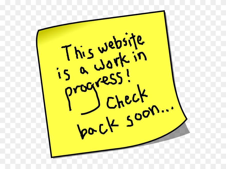 Work In Progress Website Clipart
