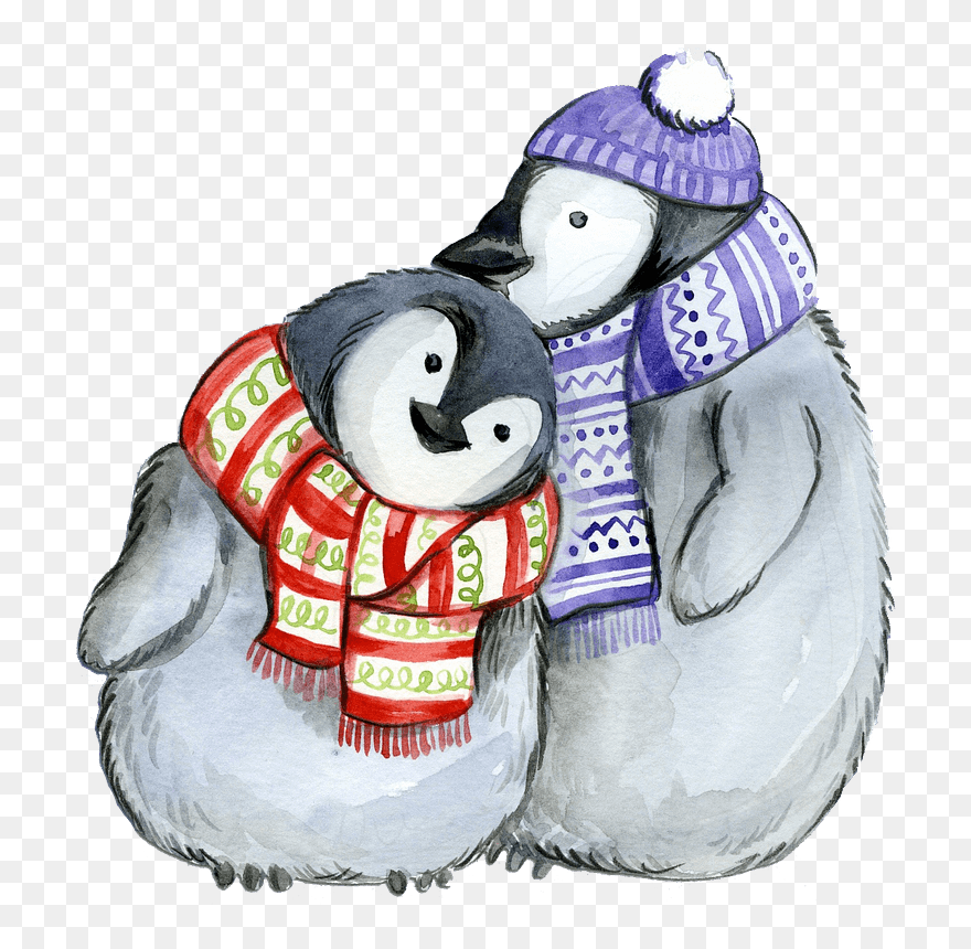 Image Result For Penguins Clipart - Christmas Wishes To Kíds - Png Download