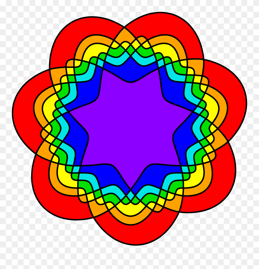 Venn Diagram - 11 Way Venn Diagram Clipart