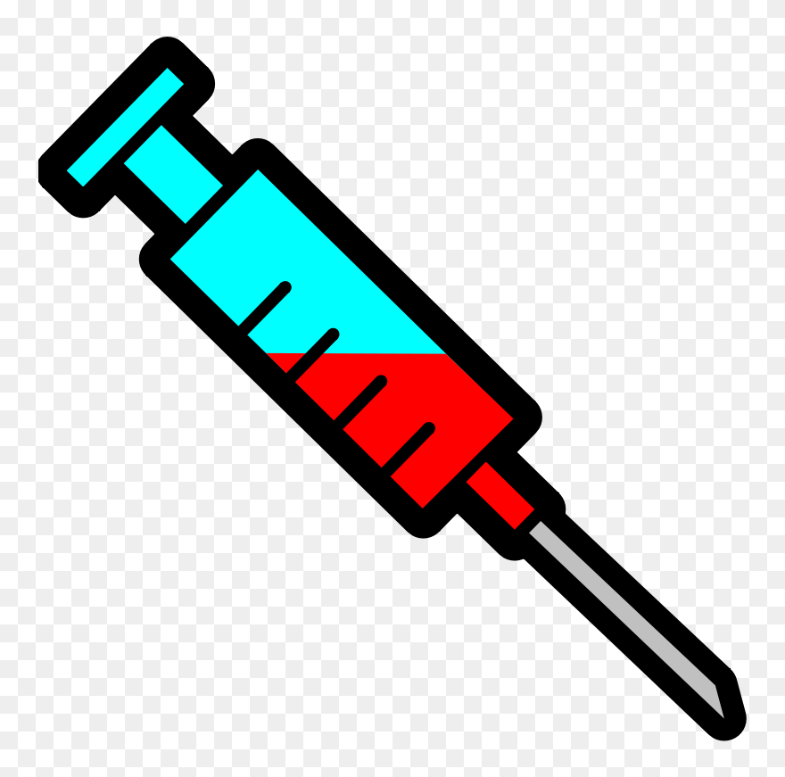 Transparent Jury Clipart - Syringe Clip Art - Png Download
