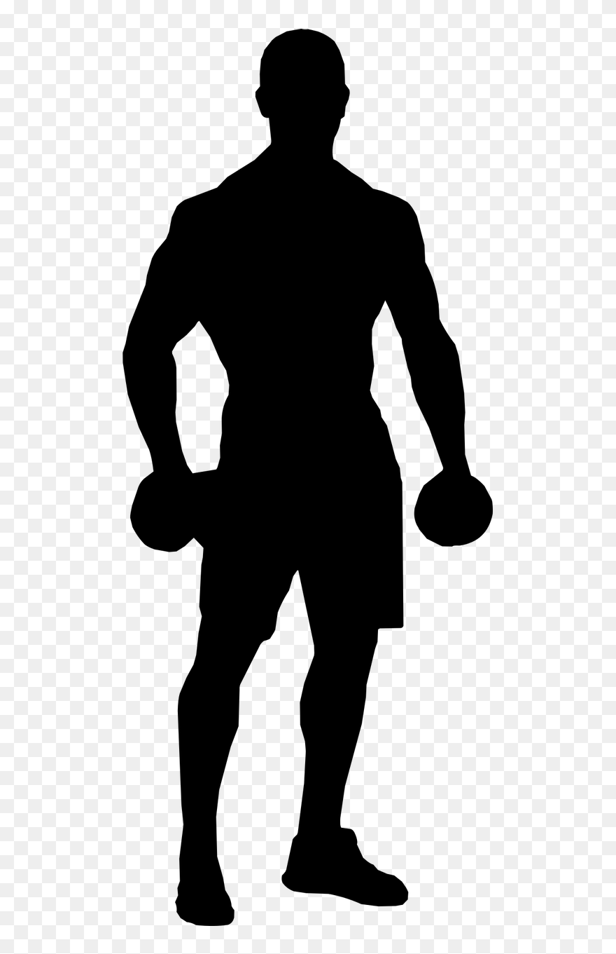 Vector Graphics,free Pictures, Free Photos, Free Images, - Athletic Man Silhouette Clipart