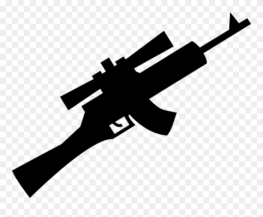 Sniper Rifle - Sniper Rifle Icon Png Clipart