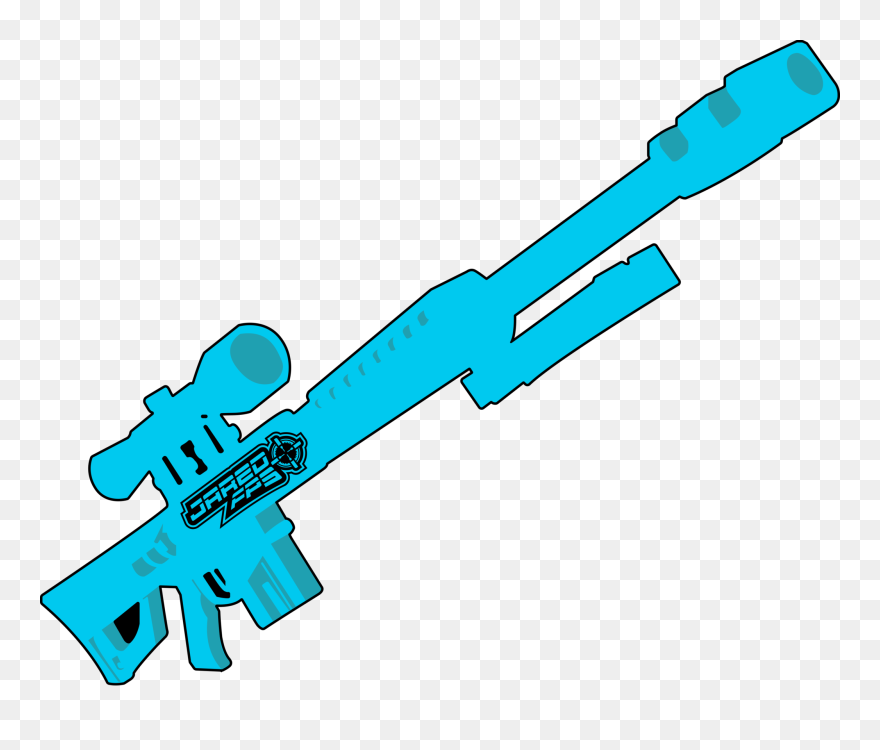 Transparent Hooded Sweatshirt Clipart - Fortnite Heavy Sniper Clip Art - Png Download