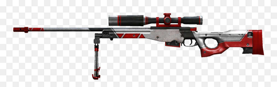 Drawn Sniper Awp - Awm Free Fire Png Clipart