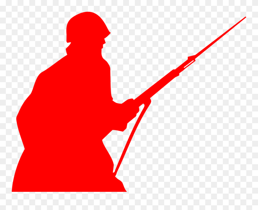 Soviet Soldier - Blue Heart Red Heart Meme Clipart