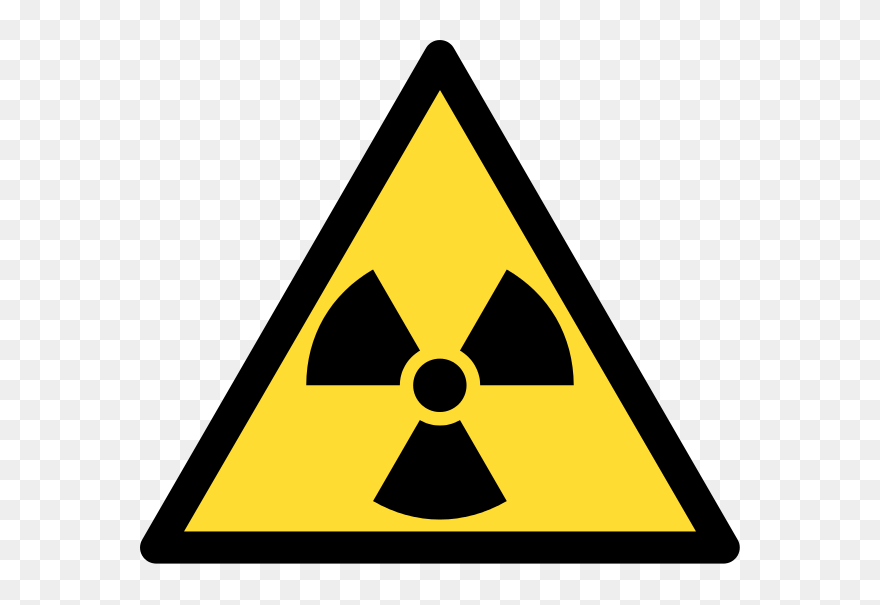 Radioactive Symbol - Radioactive Sign Clipart