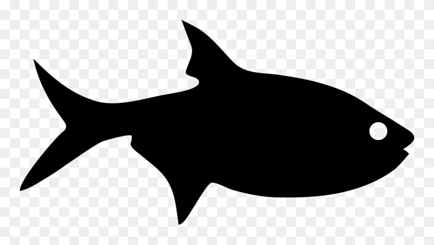 Fish Silhouette Svg Png Icon Free Download - Fish Silhouette Png Clipart