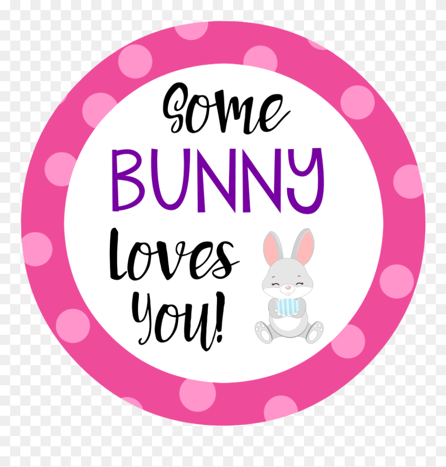 Easter Party Favor Tags - Cartoon Clipart