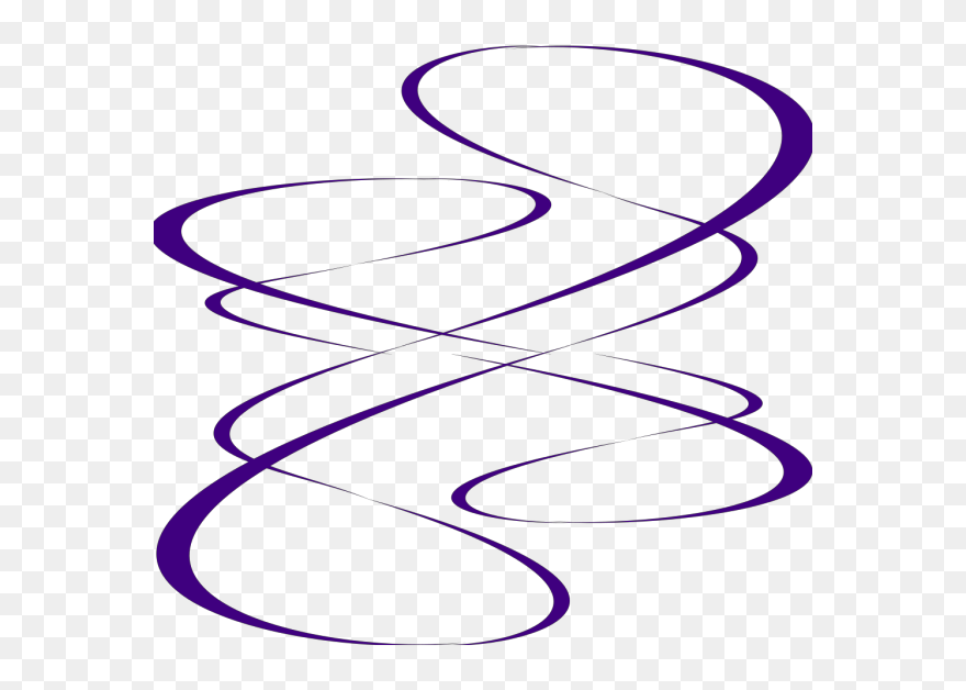 Curved Lines Png Images - Fancy Lines Clip Art Transparent Png