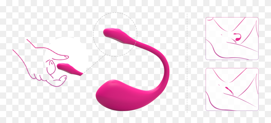 Lush 2 By Lovense Clipart