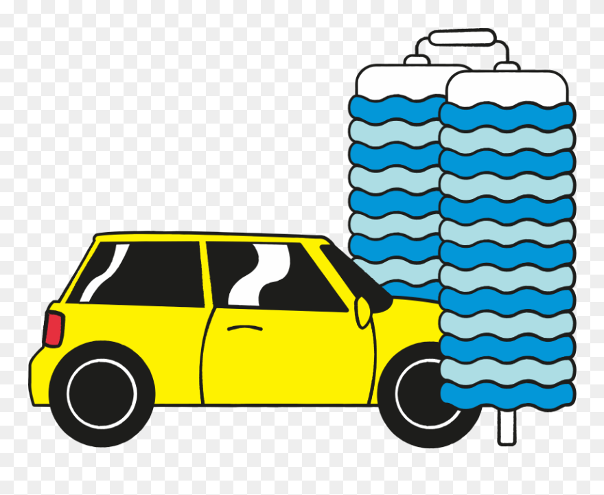 Clean Car - City Car Clipart
