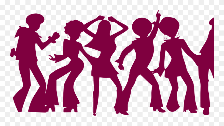 Dance People Violet - People Dancing Clipart - Png Download