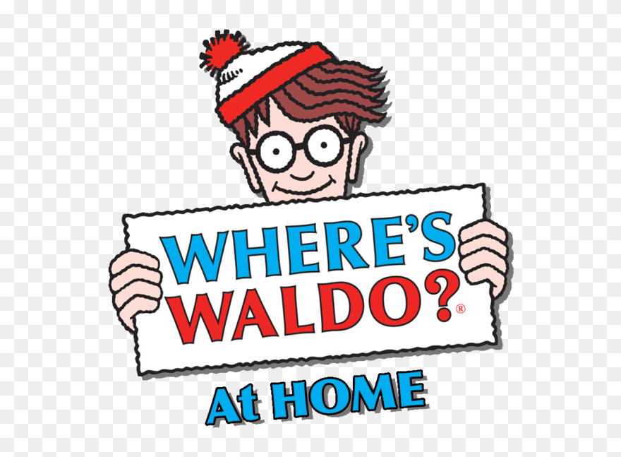 Waldo At Home - Where's Waldo Clipart