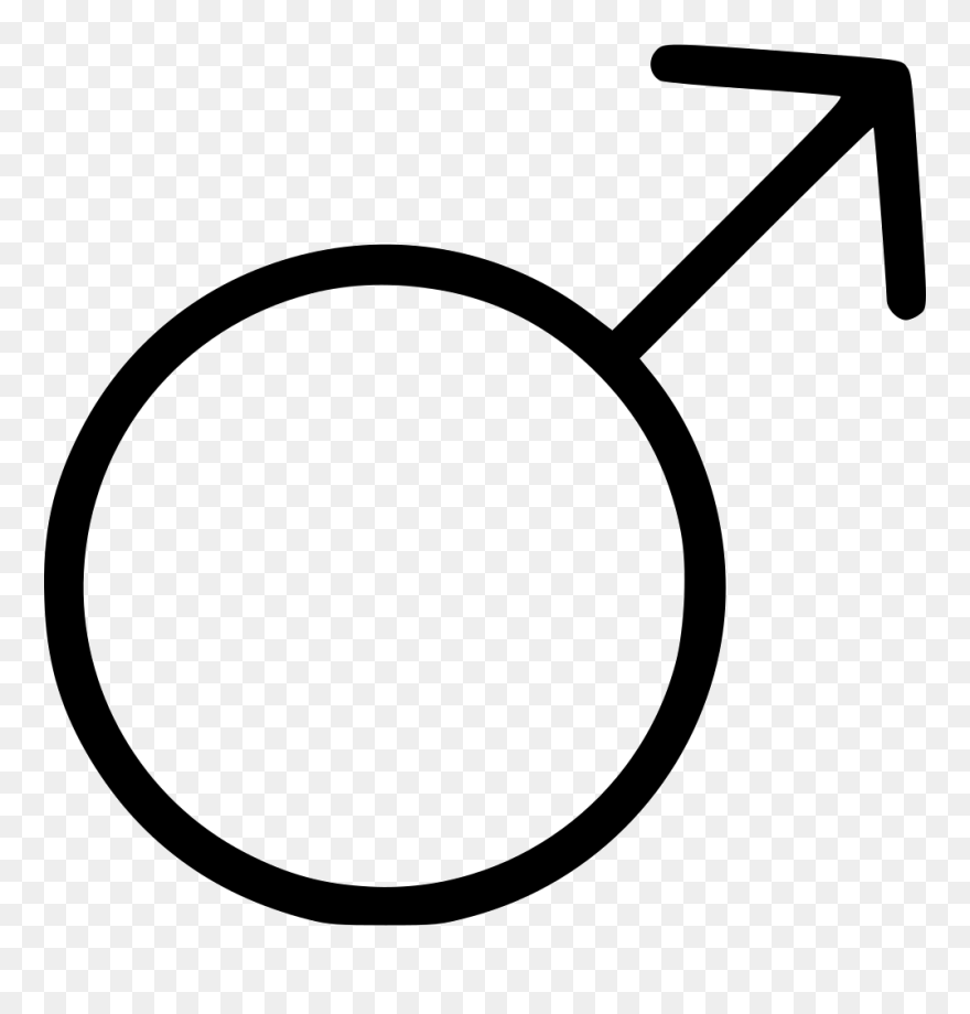 Male Sign In Biology - Men Gender Sign Png Clipart