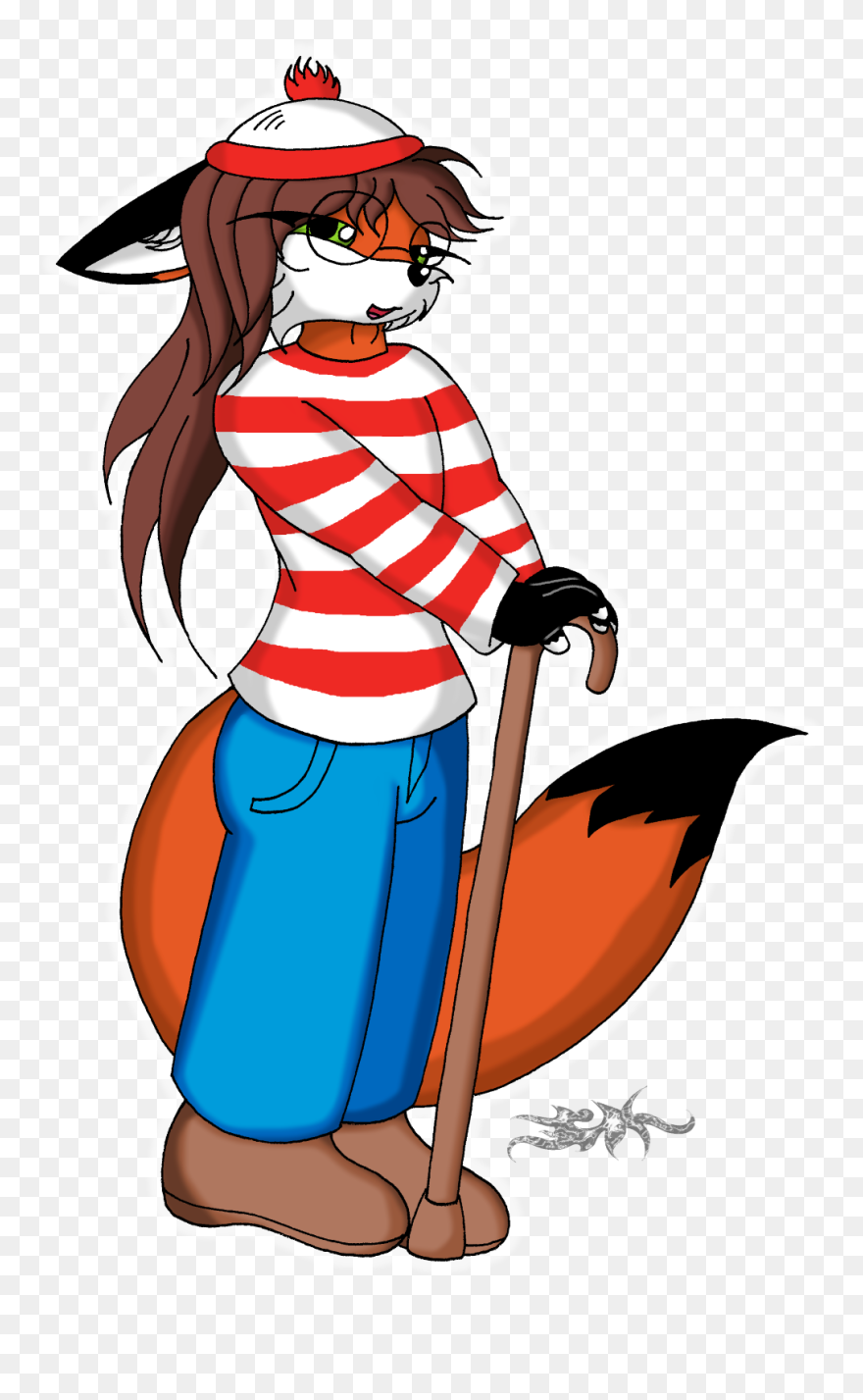Wo Ist Walter / Where Is Waldo - Cartoon Clipart