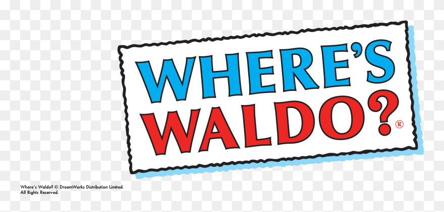 Transparent Where"s Waldo Hat Png - Where's Waldo Logo Png Clipart