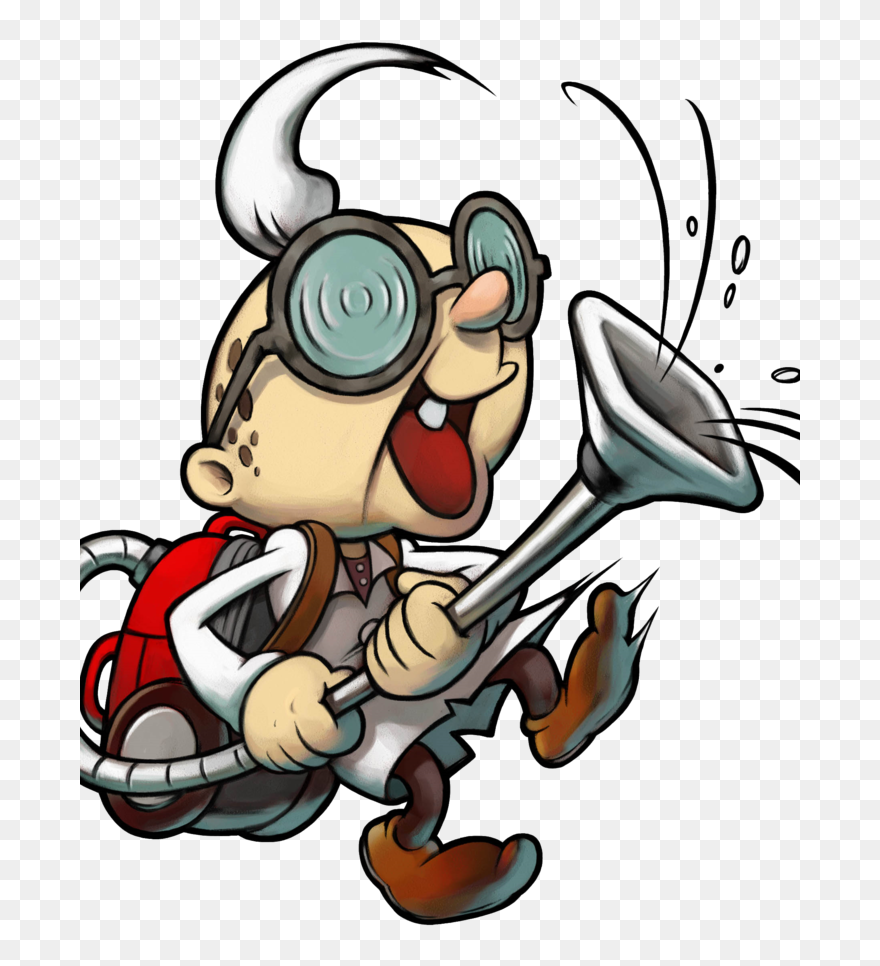Bjj Wendy O Koopa And Captains - Professor E Gadd Partners In Time Clipart
