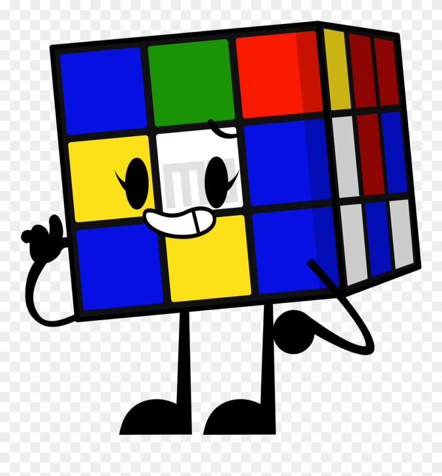 The Object Shows Community Wiki - Object Shiws Rubiks Cube Clipart