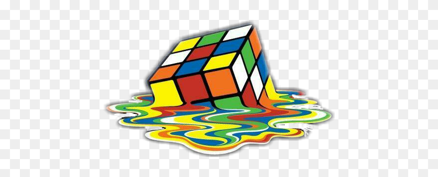 #melt #rubixcube #cube - Rubik's Cube Love Quotes Clipart