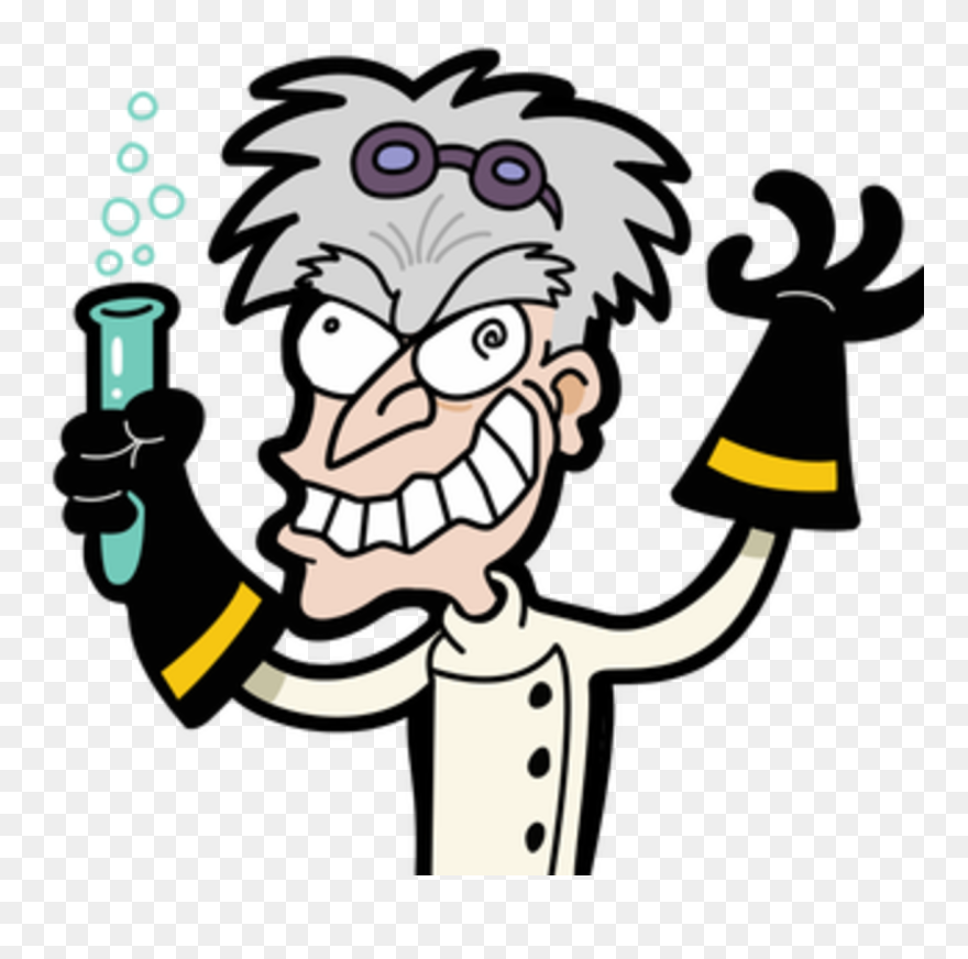 Mad Scientist Clipart - Png Download