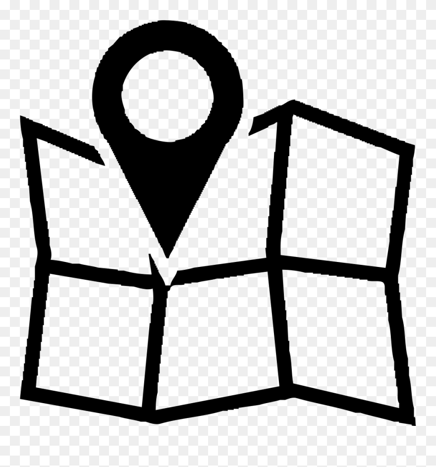 Map - Map Vector Icon Clipart