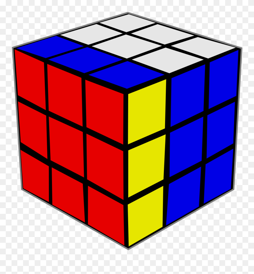 Rubik's Cube Transparent Background Clipart