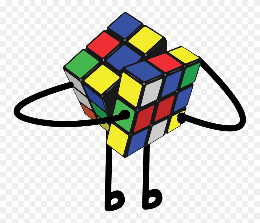 Rubik's Cube Transparent Background Clipart