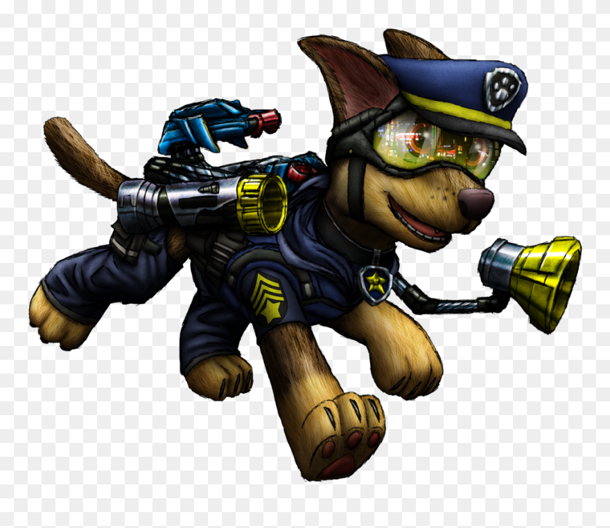 Paw Patrol Chase Fan Art , Png Download - Paw Patrol Chase Fan Art Clipart