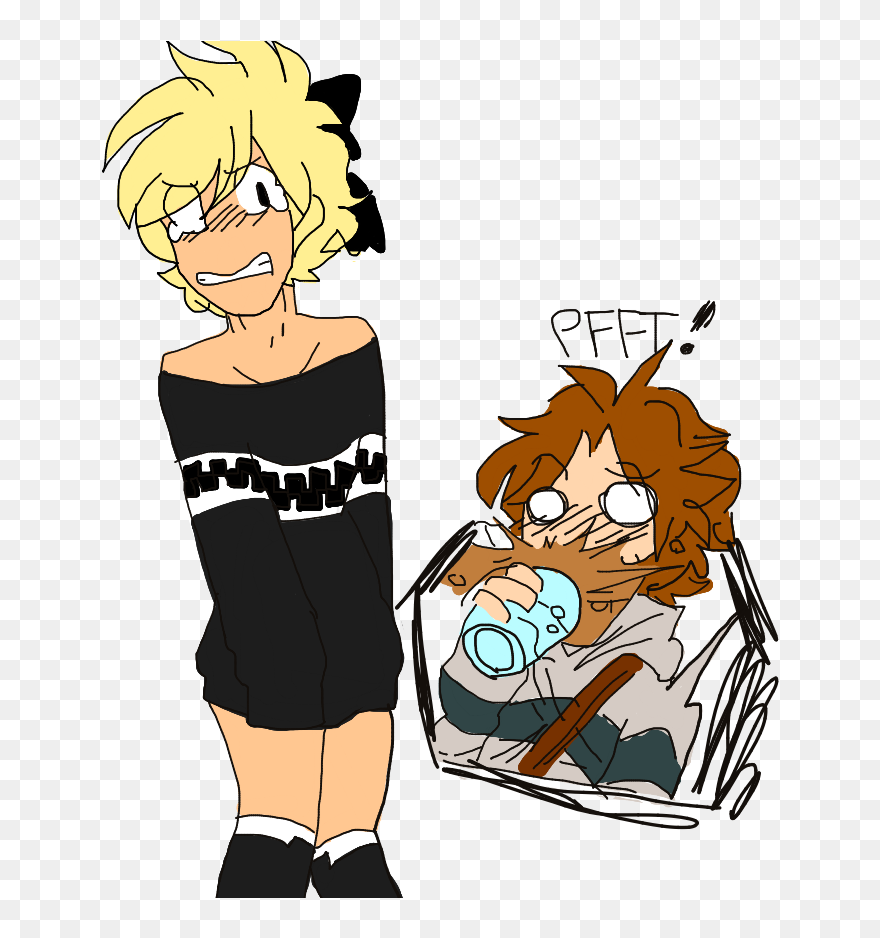 When Laurence Sees Garroth In Lucinda"s Old Clothes - Aphmau Garroth X Laurence Clipart