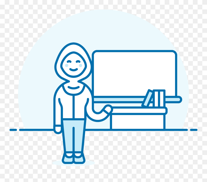 Teacher Maths Cartoon Clipart